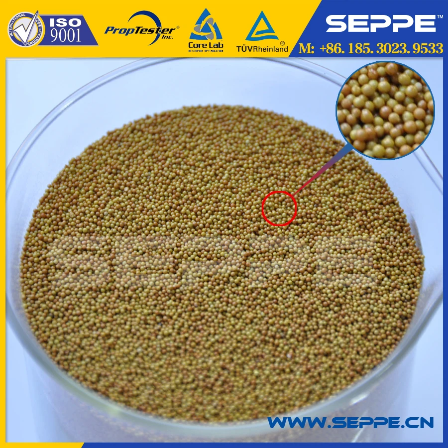 20/40 сетки нефти перелом покрытые смолой бокситов керамического проппанта