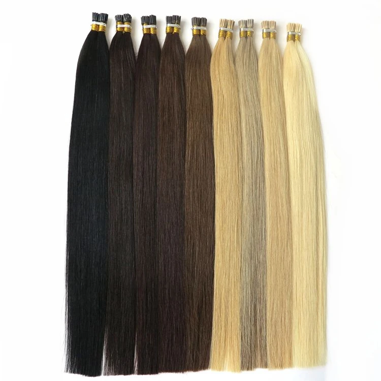 XUCHANG HARMONY 50grams 20inch 1g/piece machine-made remy quality stick i tip human hair extension