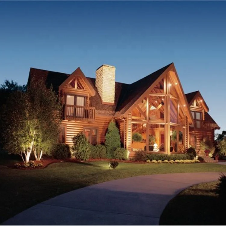 Hot sale craft wooden house quality low cost garden wooden house villa