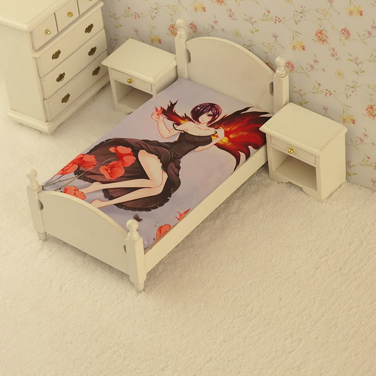 cheap bed sheets china suppliers bed sheet 3 d bedding anime custom bed sheet Tokyo Ghoul Kirishima Toka