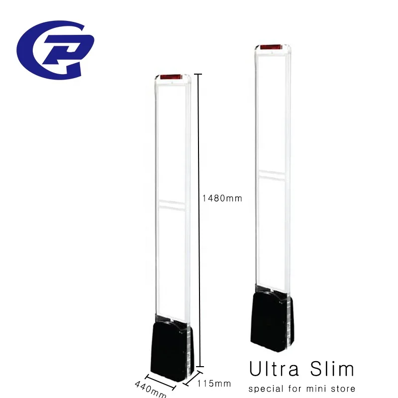 New Arrival EAS Anti Theft System Mini Ultra Slim AM 58KHz Security Alarm System Antenna