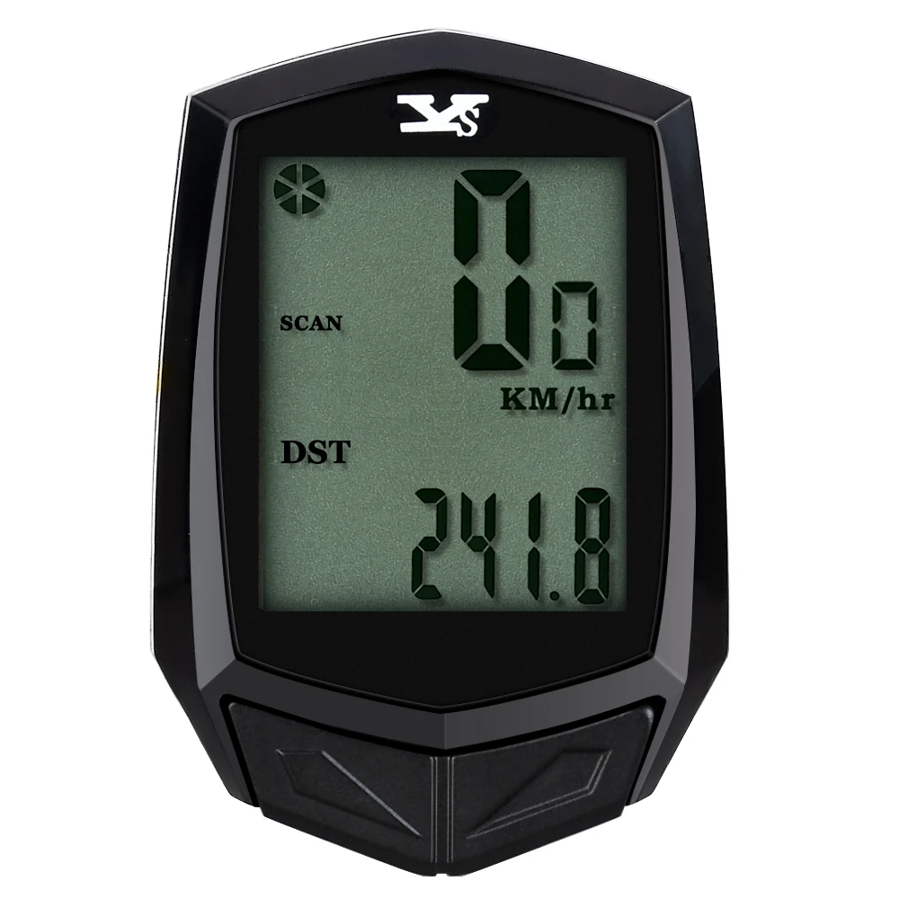 
YS-258A wired multi-function cycling computer odometer speedometer waterproof lcd bicycle/bike computer 