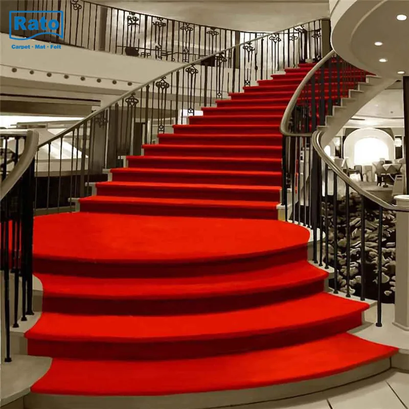 new product exhibition red carpet flooring rolls prices for corridor and outdoor