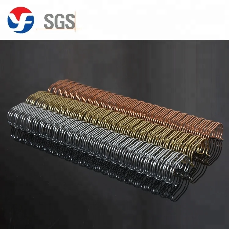 Twin Ring Double O Notebook Binding Spiral Wire
