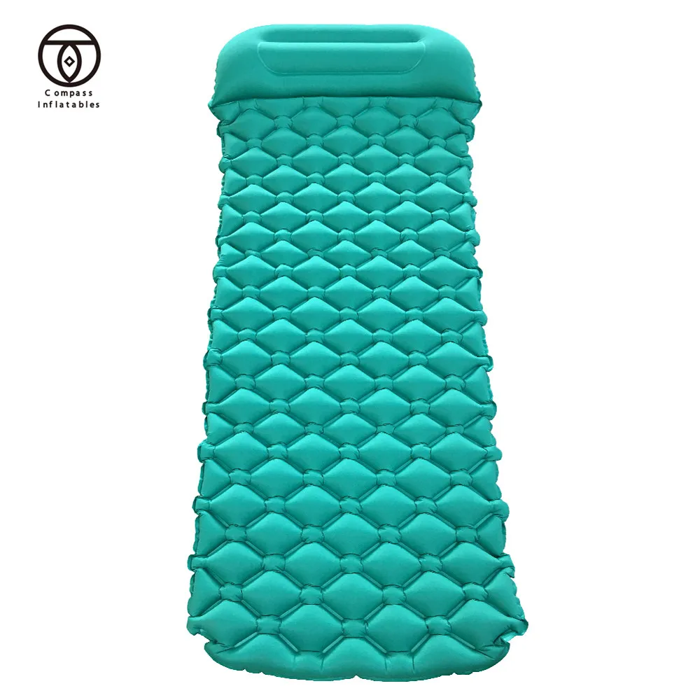 Professional Factory Directly camping bed heated camping hammock with inflatable sleeping pad Spring Mattress for camping