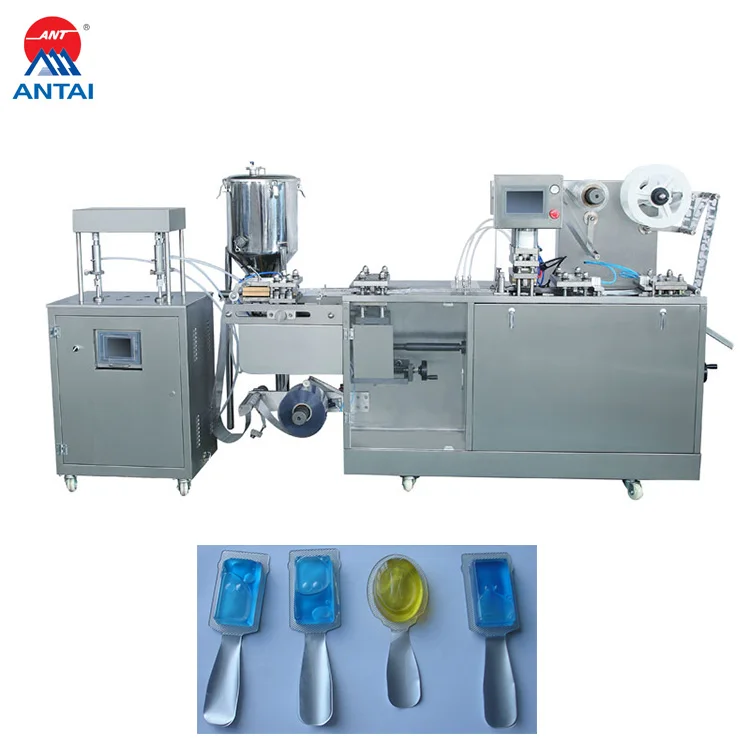 Cosmetic Factory Fill Seal Automatic Liquid Blister Coffee Milk Tea Packing Machine For Food/beverage Factory