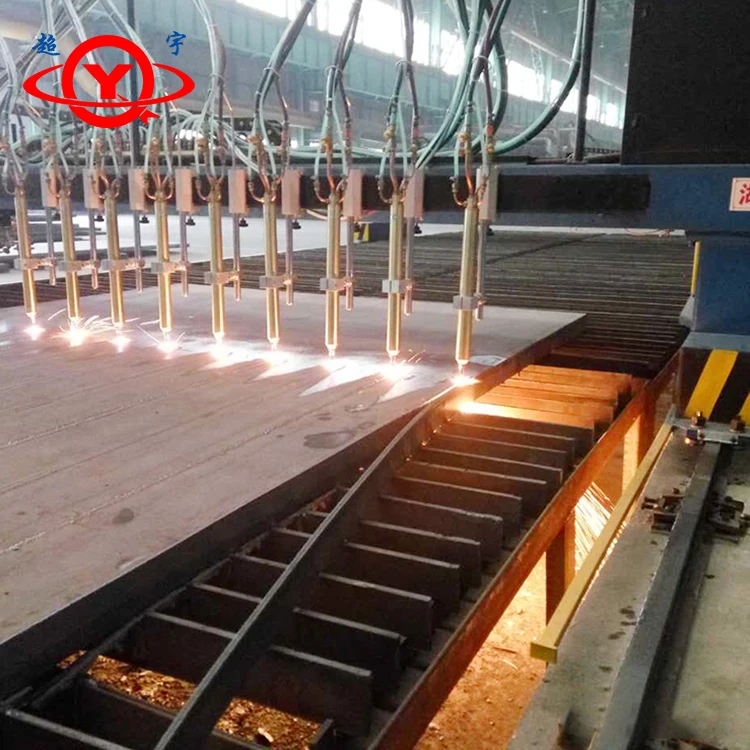 Manufacture Standard Automatic H Beam Production Line With Five Parts Euipments