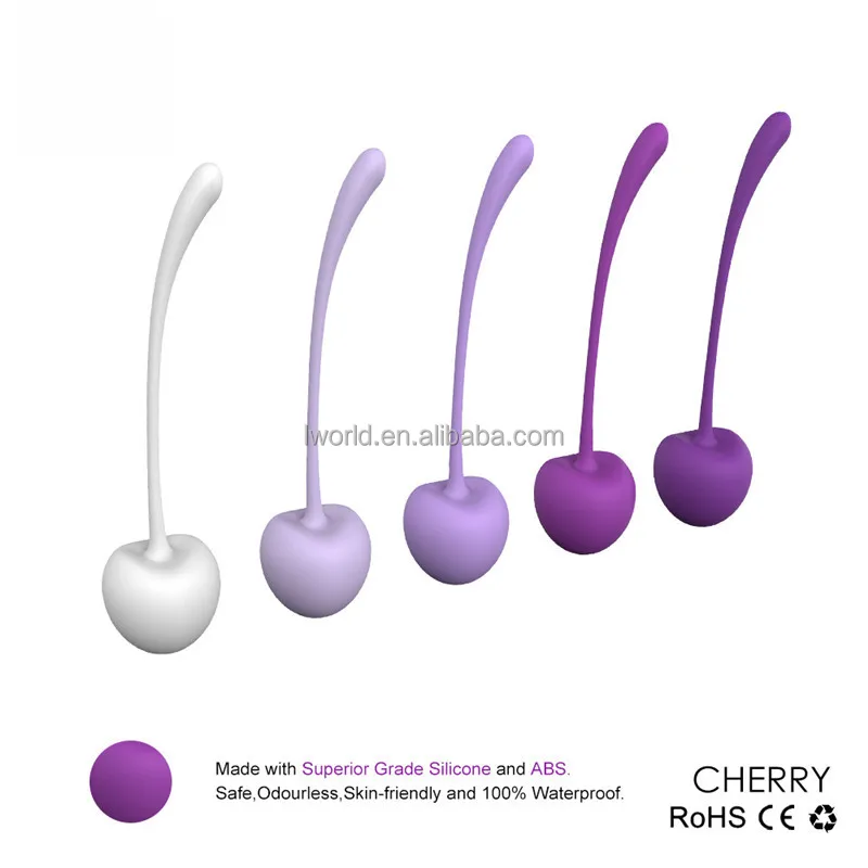 Cherry Pelvic Floor Strengthening Muscle Tightening Kegel Ball Stress Ben Wa Balls for Women Training