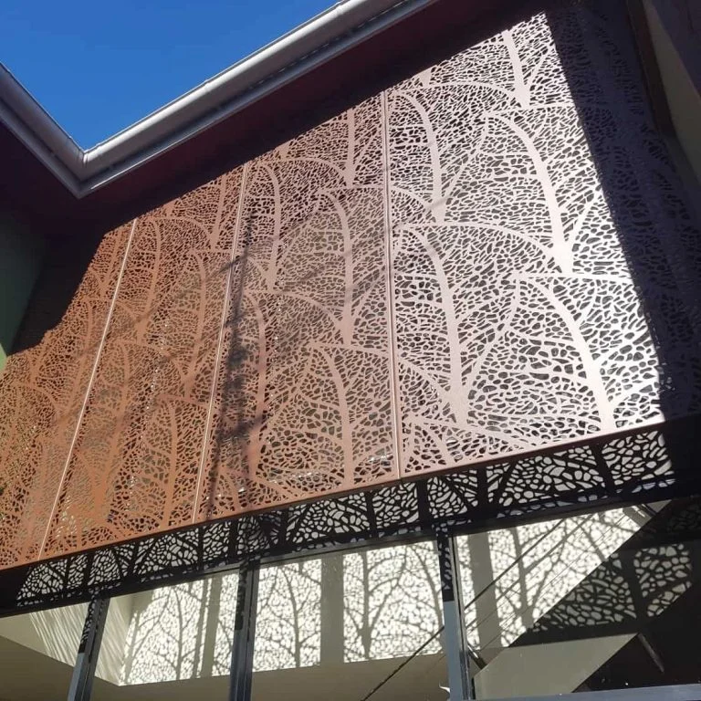 Atlanta exterior metal wall facade for building exterior wall decoration