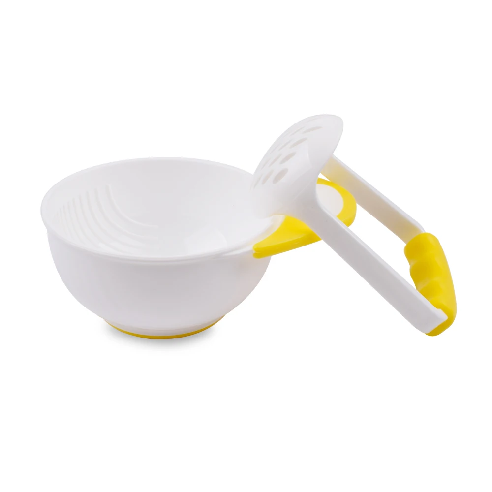 Wholesale DIY Fruit Baby Accessory Food Prep FreshFoods Baby Food Masher Mash And Serve Bowl With Food Masher