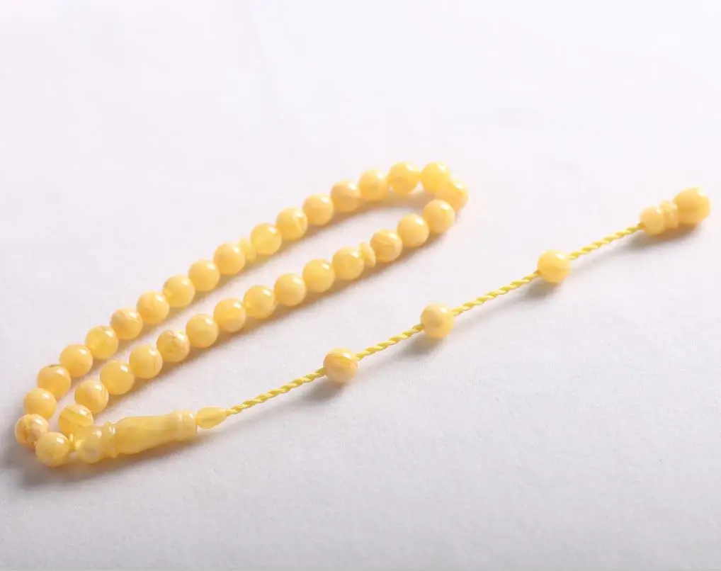 China Export Islamic Tesbih Designer Amber Muslim Prayer Beads turkish Tasbih Rosary