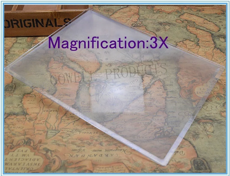 Free Shipping China Wholesale A4 Full Page Magnifier Sheet