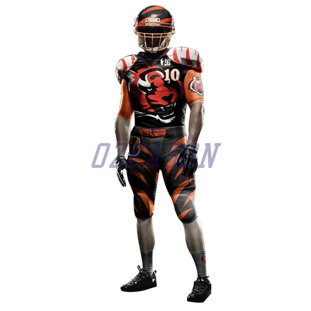 custom made your own design american football jersey tight fit sublimated american football game jersey