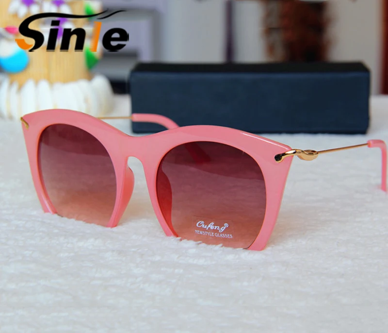 2018 Unisex Mirror High Quality Handmade Sun Glasses high quality women sunglasses