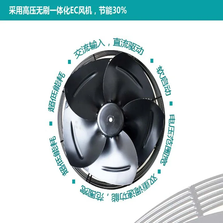 Automatic airflow control fan