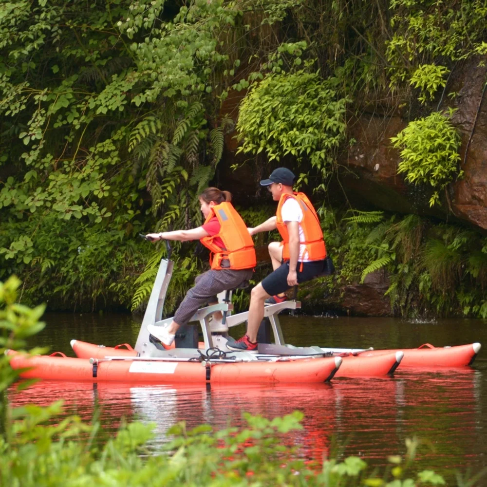 Two Riders Pedal Boats Water Bikes Water Bicycle Water Bikes for sale