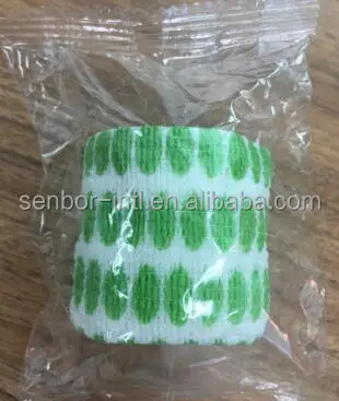 
Pet Vet Wrap Camo Printed Veterinary Cohesive Bandage 