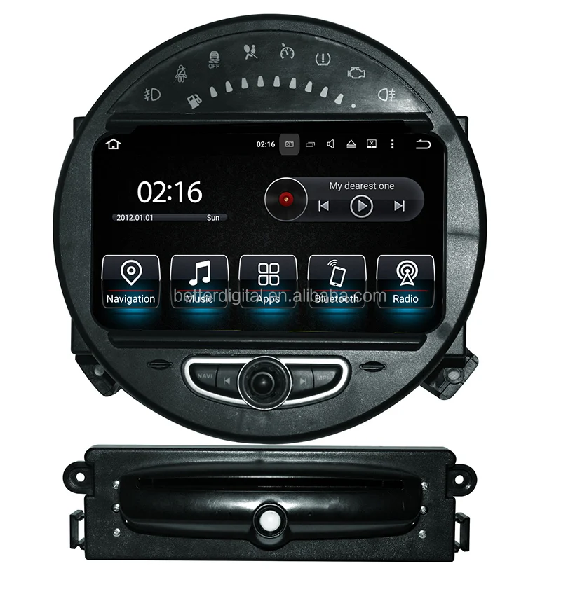Mini cooper navigation with android system