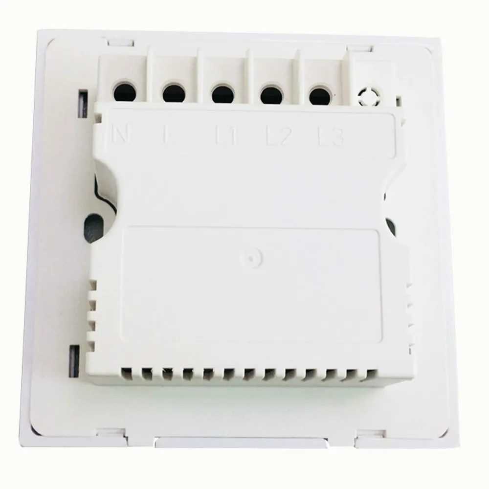 Интеллектуальный сенсорный интерфейс переключателя и беспроводной маршрутизатор белая пластиковая коробка