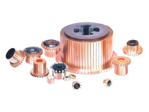 motor groove commutator for power tools