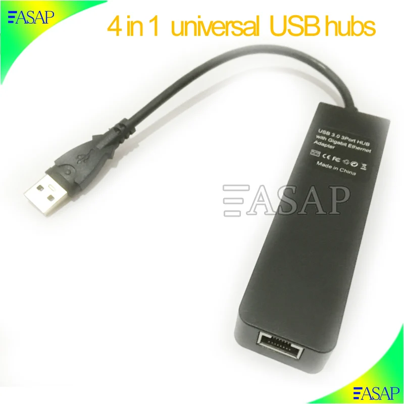 Универсальный Интерфейс Superspeed Usb 3 порта USB 3.0 Hub 3 Порта USB3.0 Hub с RJ45