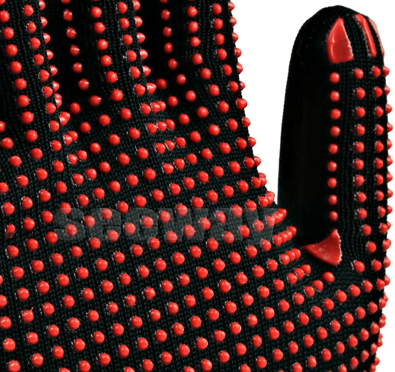 Seeway Warehouse Use Strong Grip 13 Gauge Polyamide Knitted  PVC Dotted Work Gloves