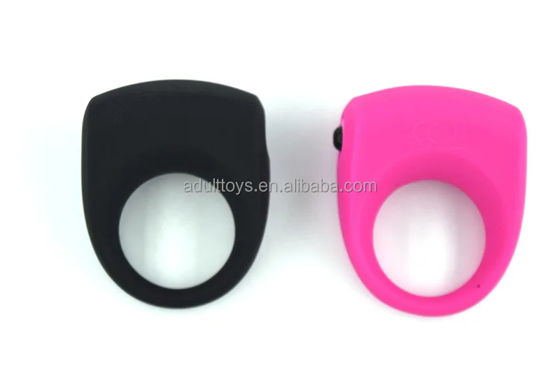 silicone strong vibrating bullet penis ring for male