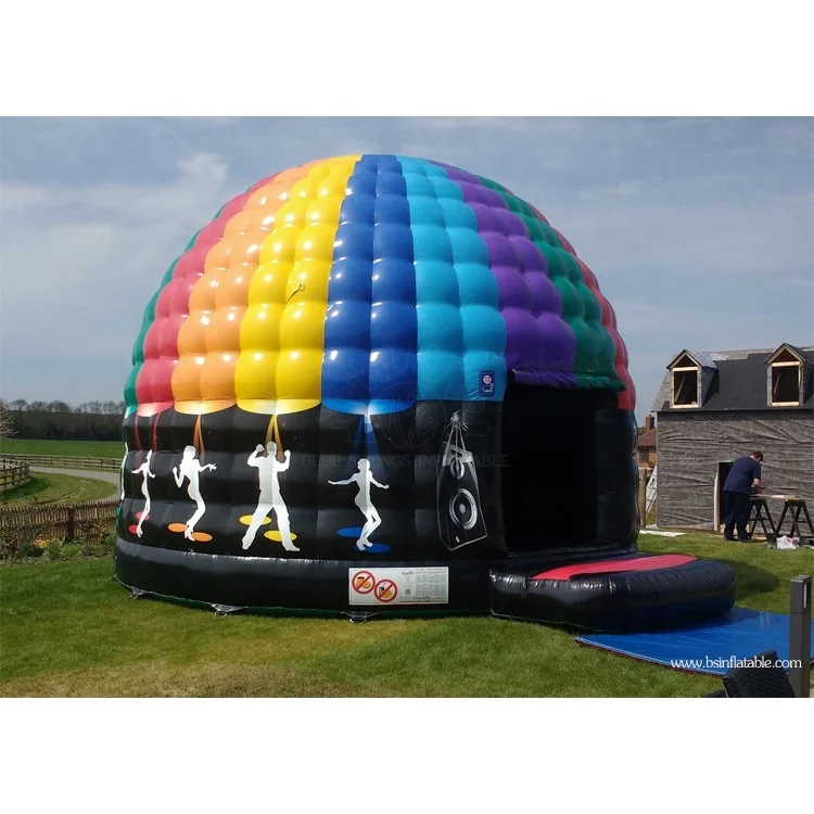 Дешевый надувной домик-батут, надувной Надувной замок-батут, купол для дискотеки