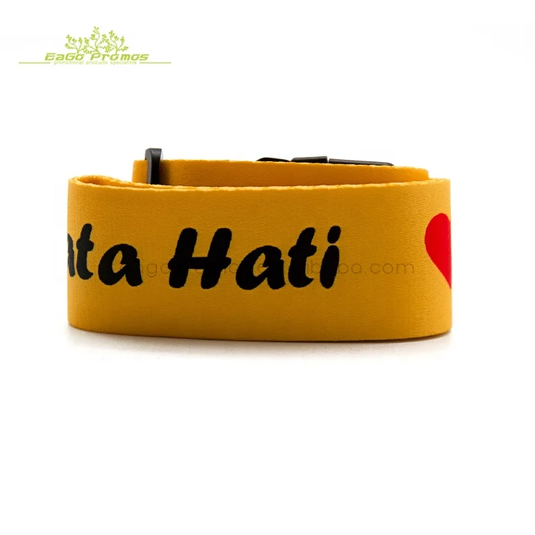 2022 2023 Adjustable Travel Luggage Strap Sublimation Custom Design Lock Belt with Num Lock