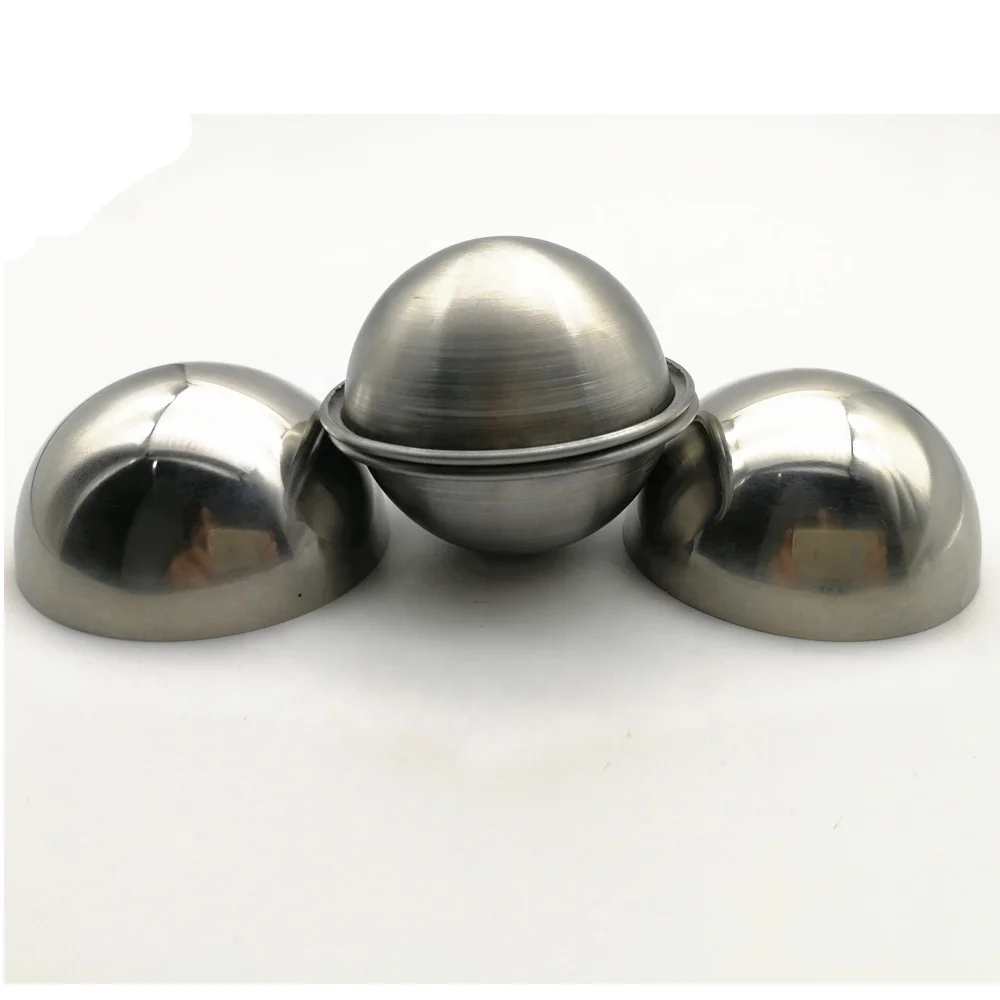 Polished hollow hemisphere ball stainless steel half bowl 50mm 60mm 70mm 80mm 90mm