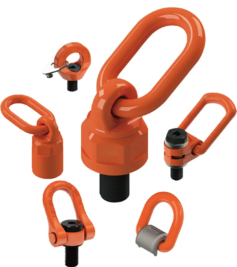 New Zealand Lifting Ring Accessories M16 Eye Swivel Hoist / Yoke Lifting Eye Bolt Company