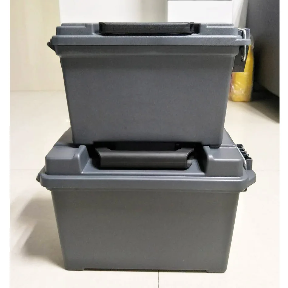 Customized logo plastic  M2A1 ammo can Plano green ammo box