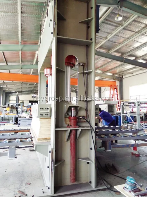 Factory wholesales plywood machine 500ton hydraulic cold press machine