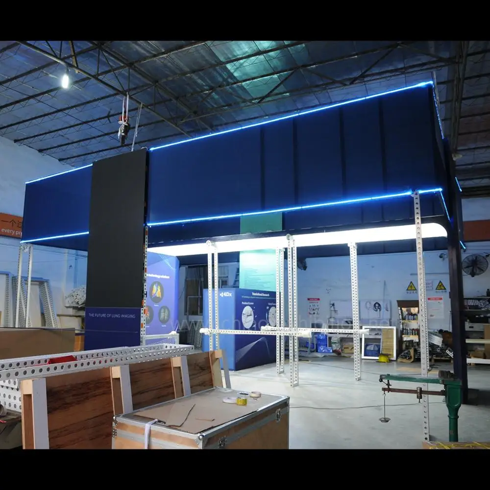 
Popular Custom light weight new style exhibition stand contractor trade show display 