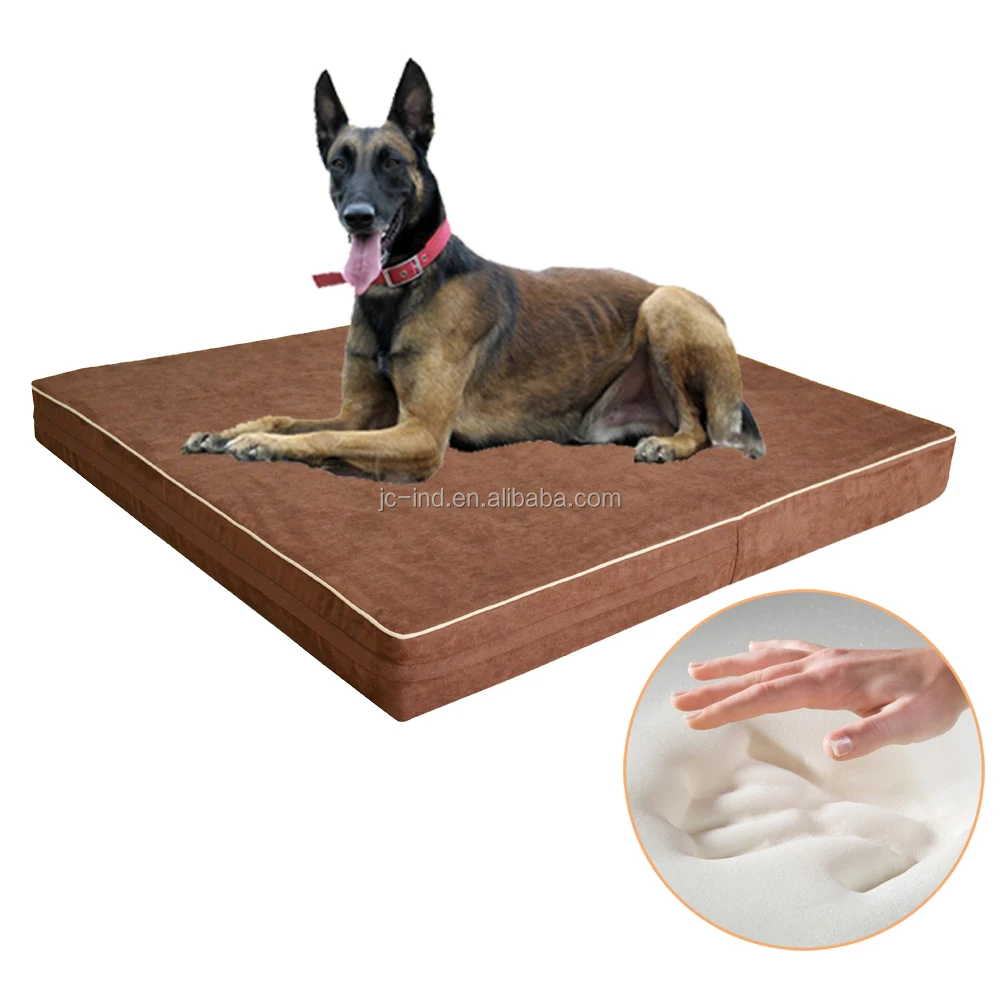 
Waterproof Large Orthopedic Memory Foam Dog Bed 