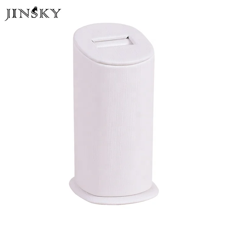 JINSKY wholesale jewelry bracelet display stand pu jewellery ring display stand