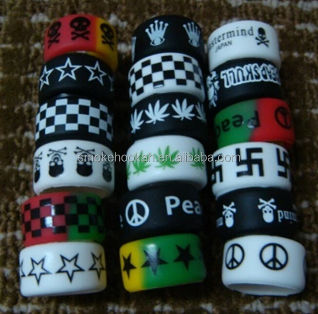 22mm silicone rubber vape band cheap custom silicone vape band design