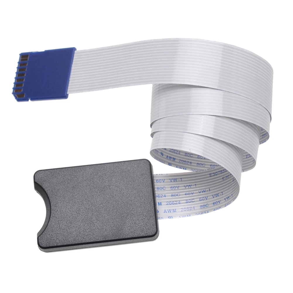 10cm to 60cm SD transition extension cable, SD extender cable for GPS Macbook Raspberry Pi 3D Printer