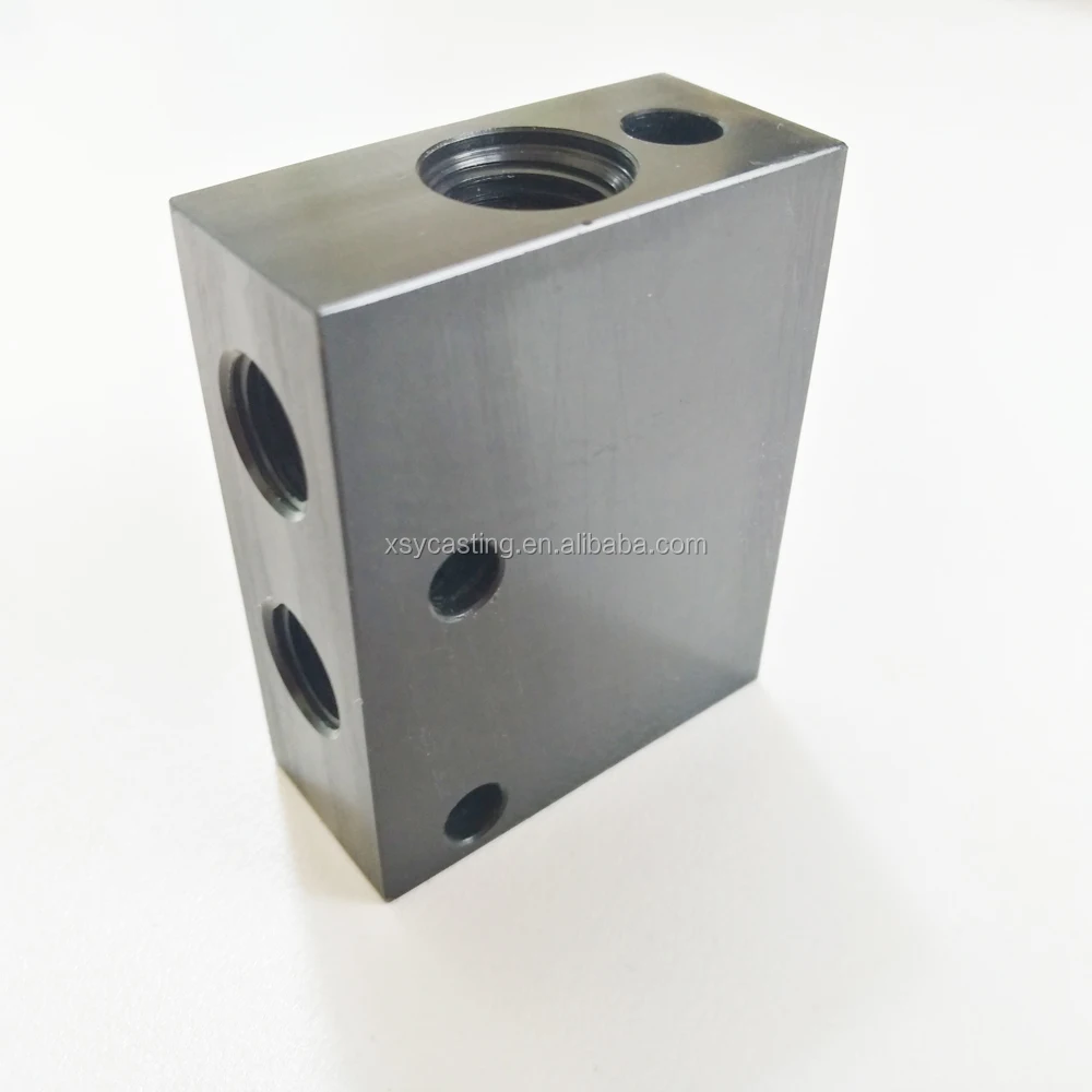 Корпус из анодированного алюминиевого сплава 6061 фрезерный станок с ЧПУ клапан сброса давления