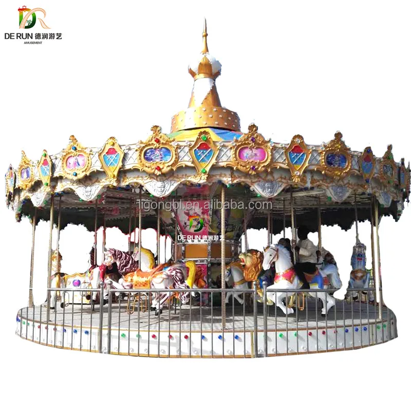 amusement park Kids 16 seats Carousel  horse for Sale
