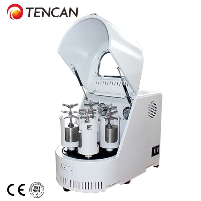 China Tencan 8L Nano scale powder milling laboratory ball mill manufacturers