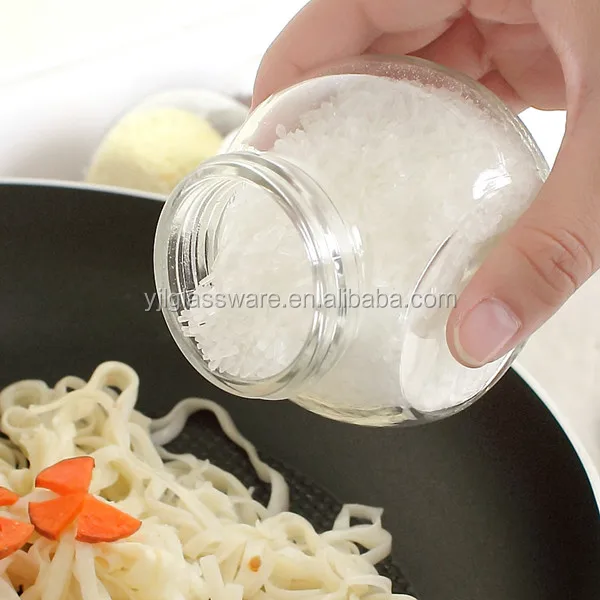 hot selling wholesale price unique design 180ml airtight spices jar glass