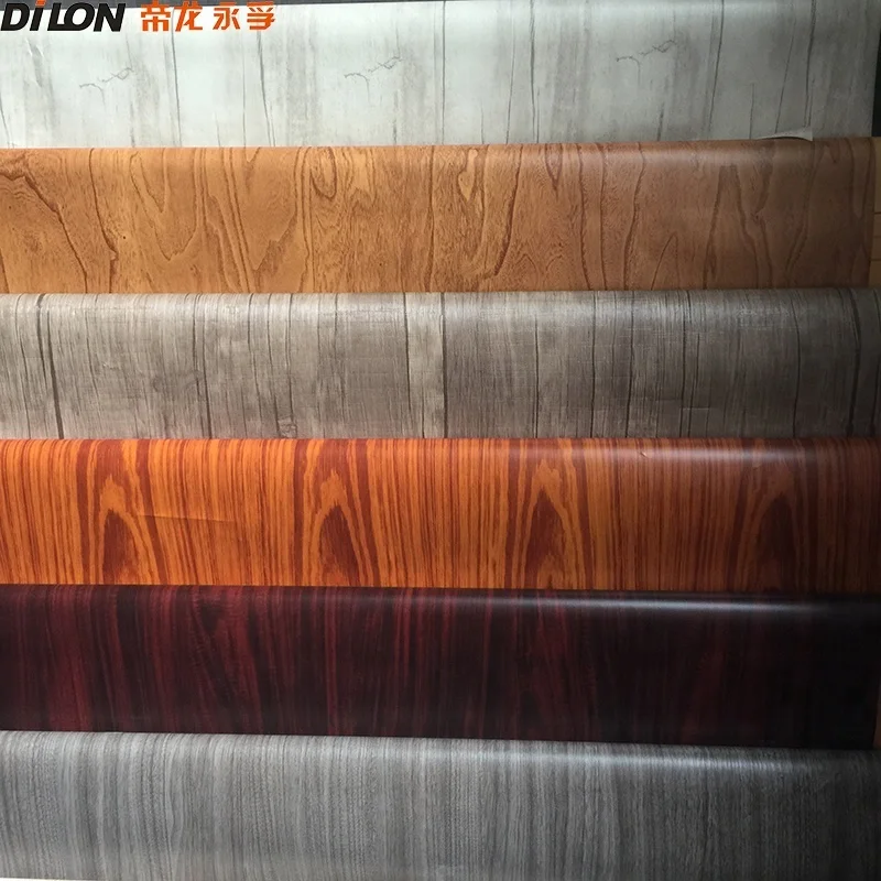 Wood Grain PVC Film