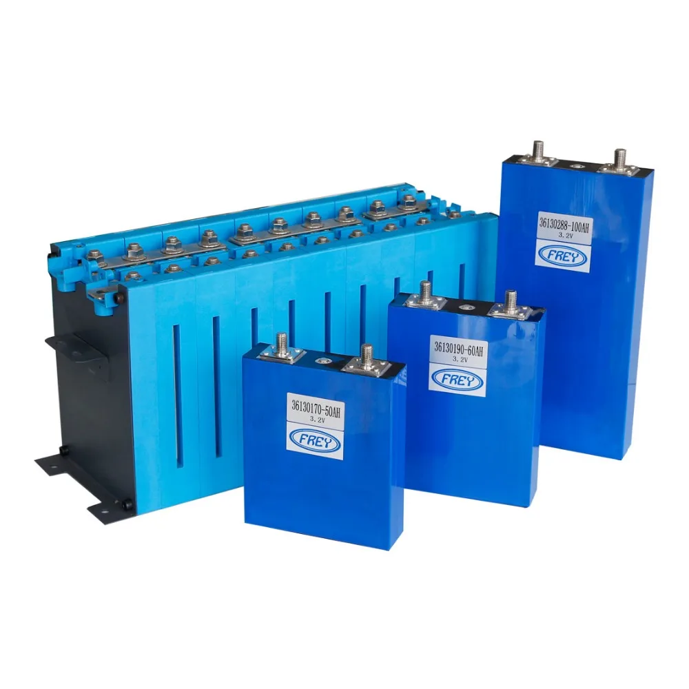 Grade A Prismatic Aluminum Case 3.2v 50Ah Lifepo4 Battery Cell