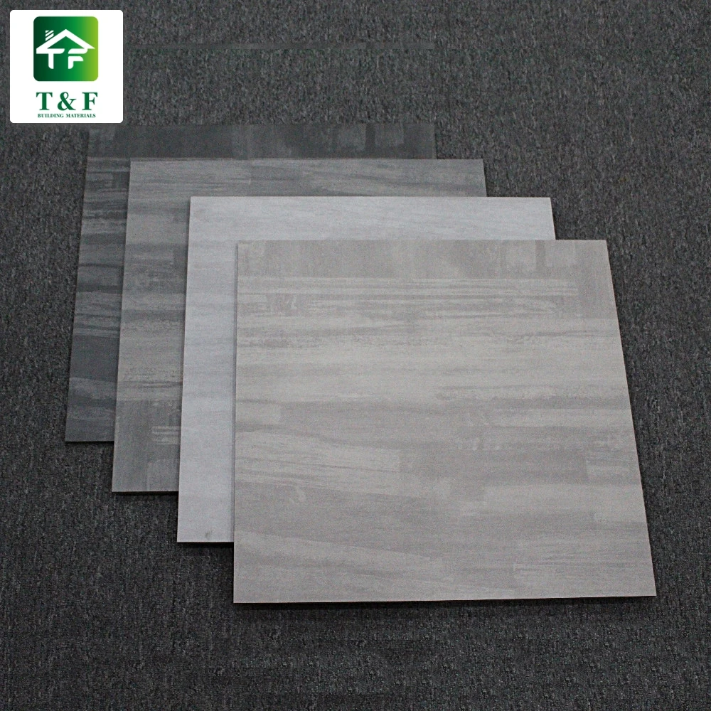 Vietnam 60 X 60 International Company Light Grey Travertine Porcelain Tile Matte Finished Non-Slip Kitchen Ceramic Floor Tile