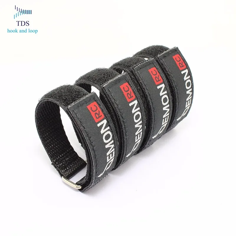 Custom Design Reusable Fastening Cable Straps with Buckle Multi Purpose Cinch Strap