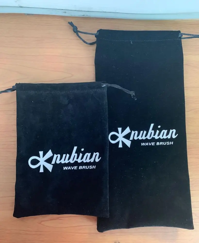 Custom Black Velvet Gift Bag with Drawstring Package Screen Printing Ar Glasses Gift,jewelry & Watch & Eyewear Gold Foil Glasses