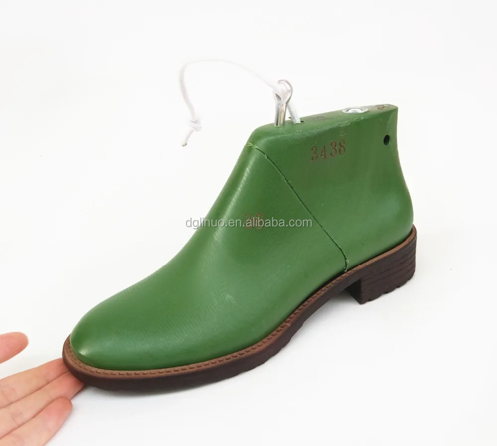 
high cut round toe low heel boots shoe last 