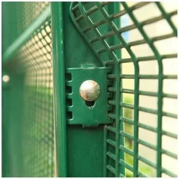 PVC Coated Galvanized Climb Wire Mesh 358 Fence