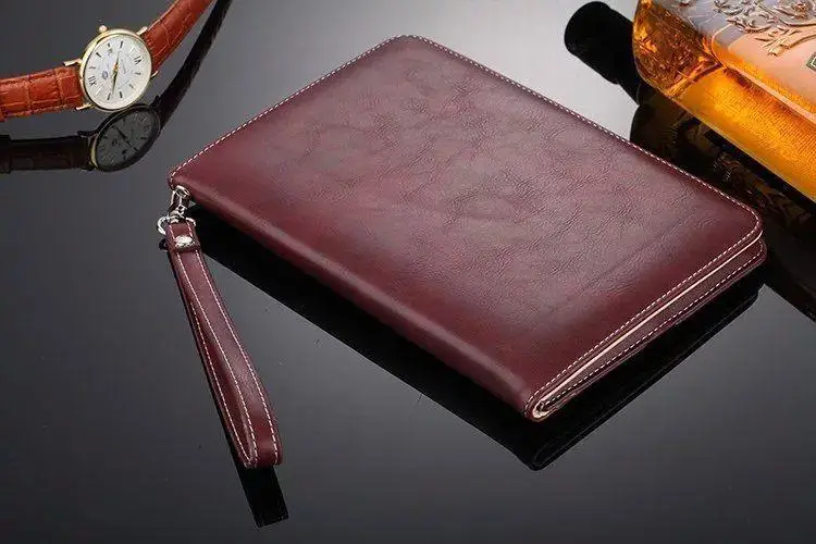 New Shockproof protective covers Hand strap card slots holder leather PU tablet cover for ipad mini pro10.5